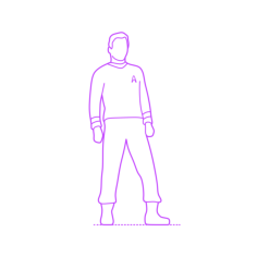 Pop Culture Star Trek James T Kirk Sticker Svg Vector, Free Vectors File